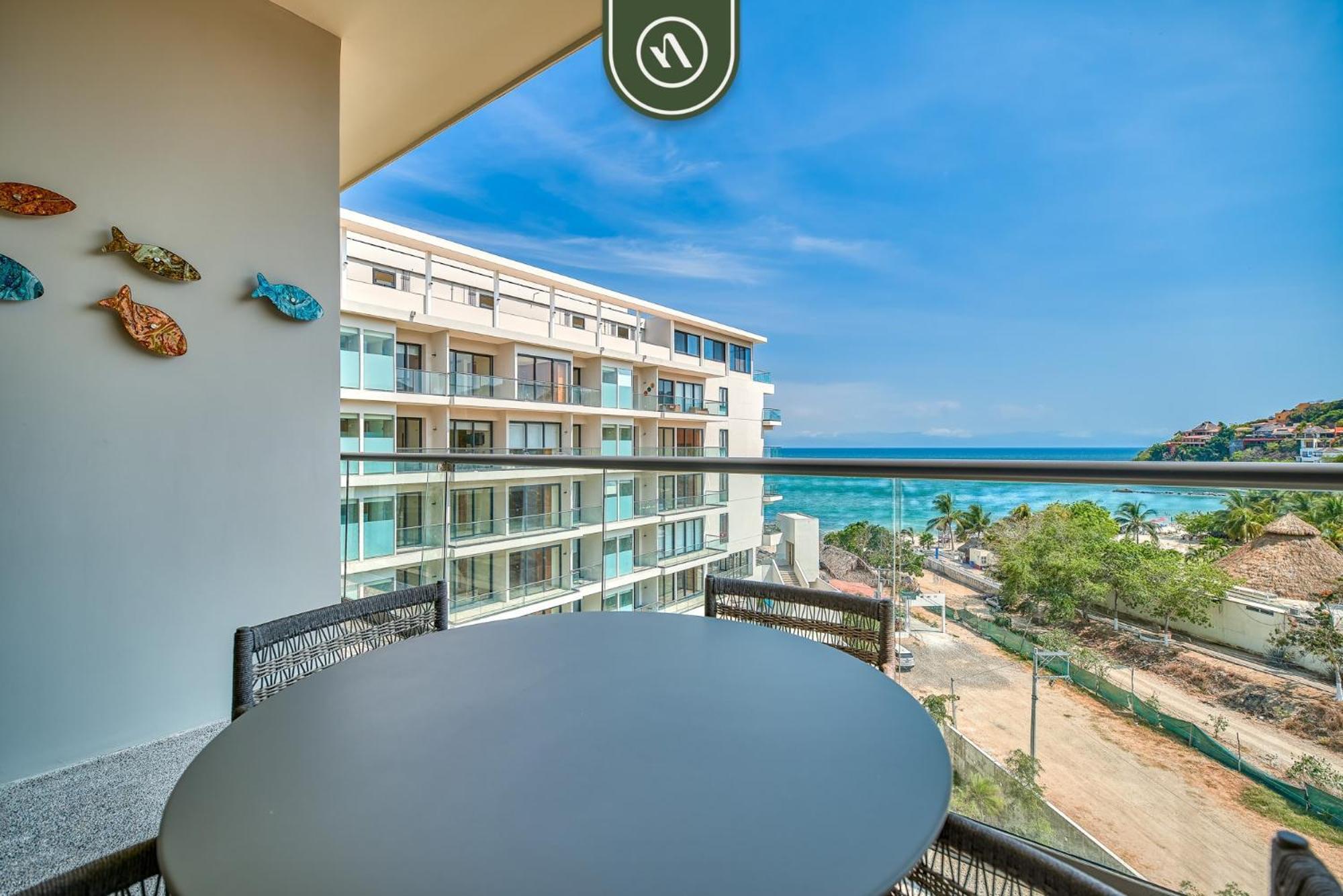 2Br Condo With Private Balcony - Ocean View La Cruz de Huanacaxtle Luaran gambar