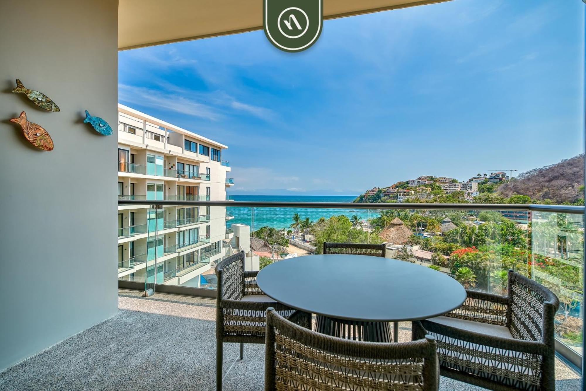 2Br Condo With Private Balcony - Ocean View La Cruz de Huanacaxtle Luaran gambar